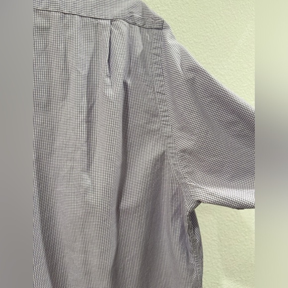 Polo Ralph Lauren Purple White Plaid Button Down Collared Shirt Size 16.5 32-33 - Picture 13 of 16